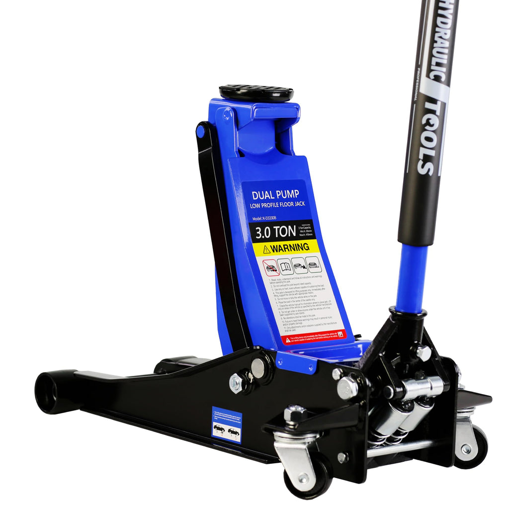 3 Ton Low Profile Hydraulic Steel Floor Jack J95911