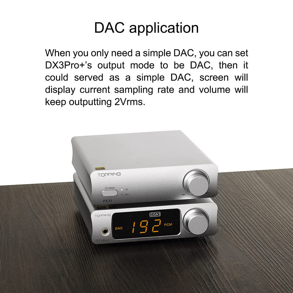 Black Headphone Amplifier DAC AMP with Remote Control F541