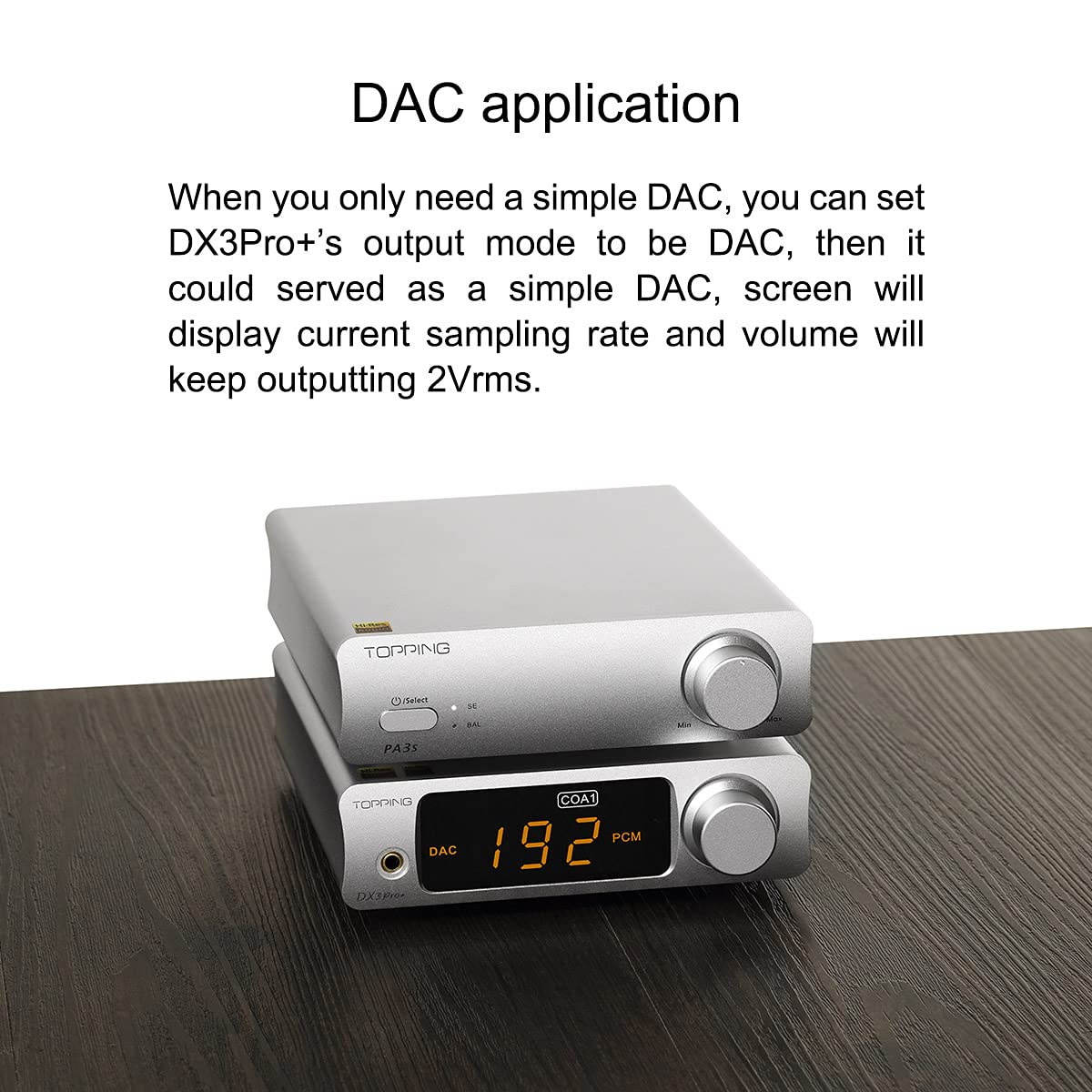 Black Headphone Amplifier DAC AMP with Remote Control F541