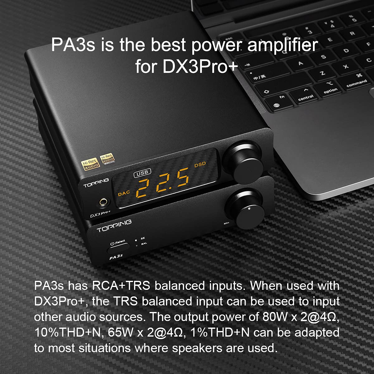 Black Headphone Amplifier DAC AMP with Remote Control F541