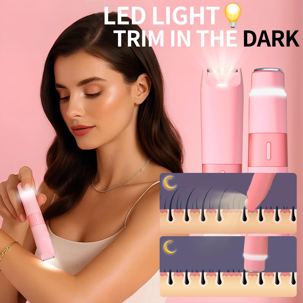 Pink 2 in 1 Bikini Trimmer H8191