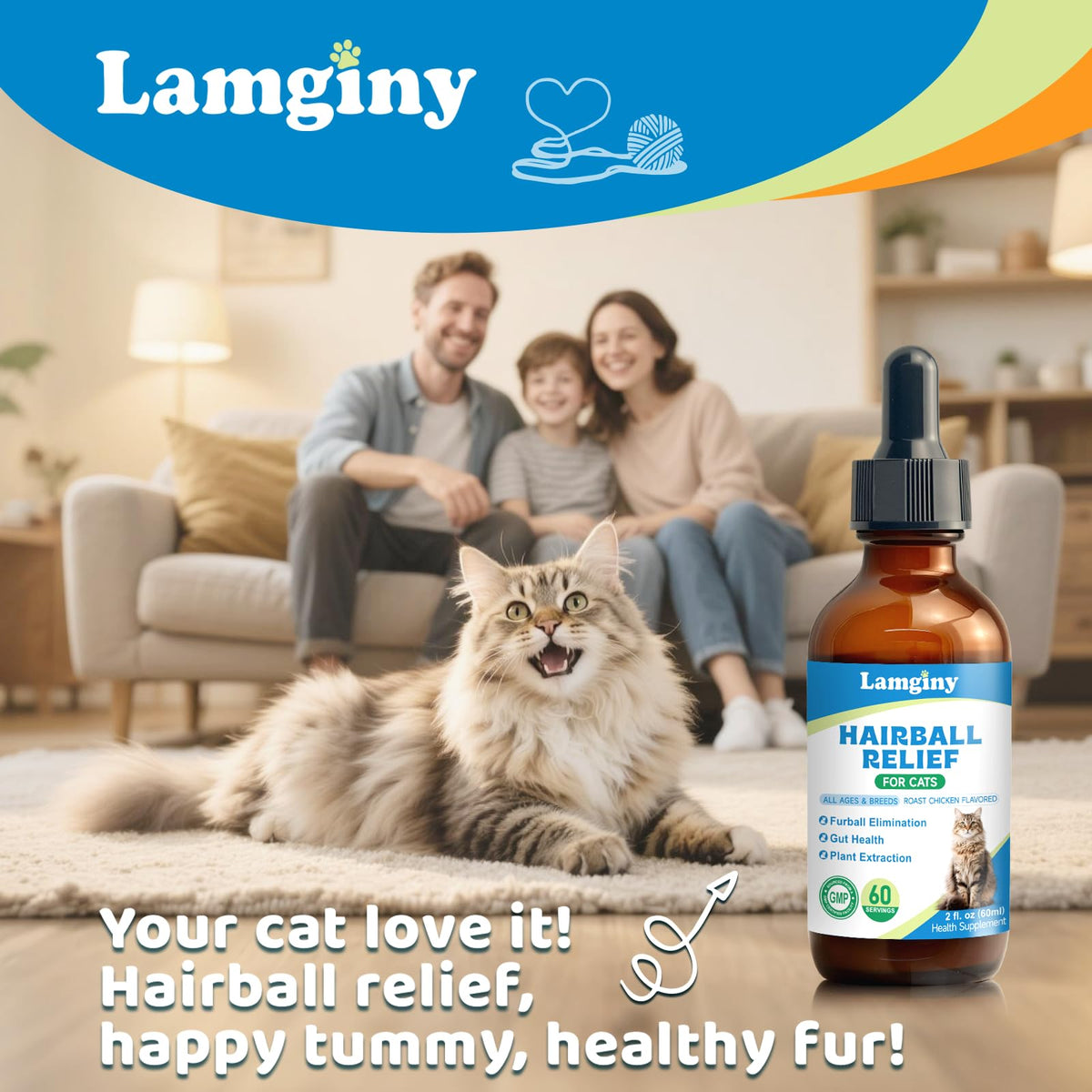 Cat Hairball Remedy J993