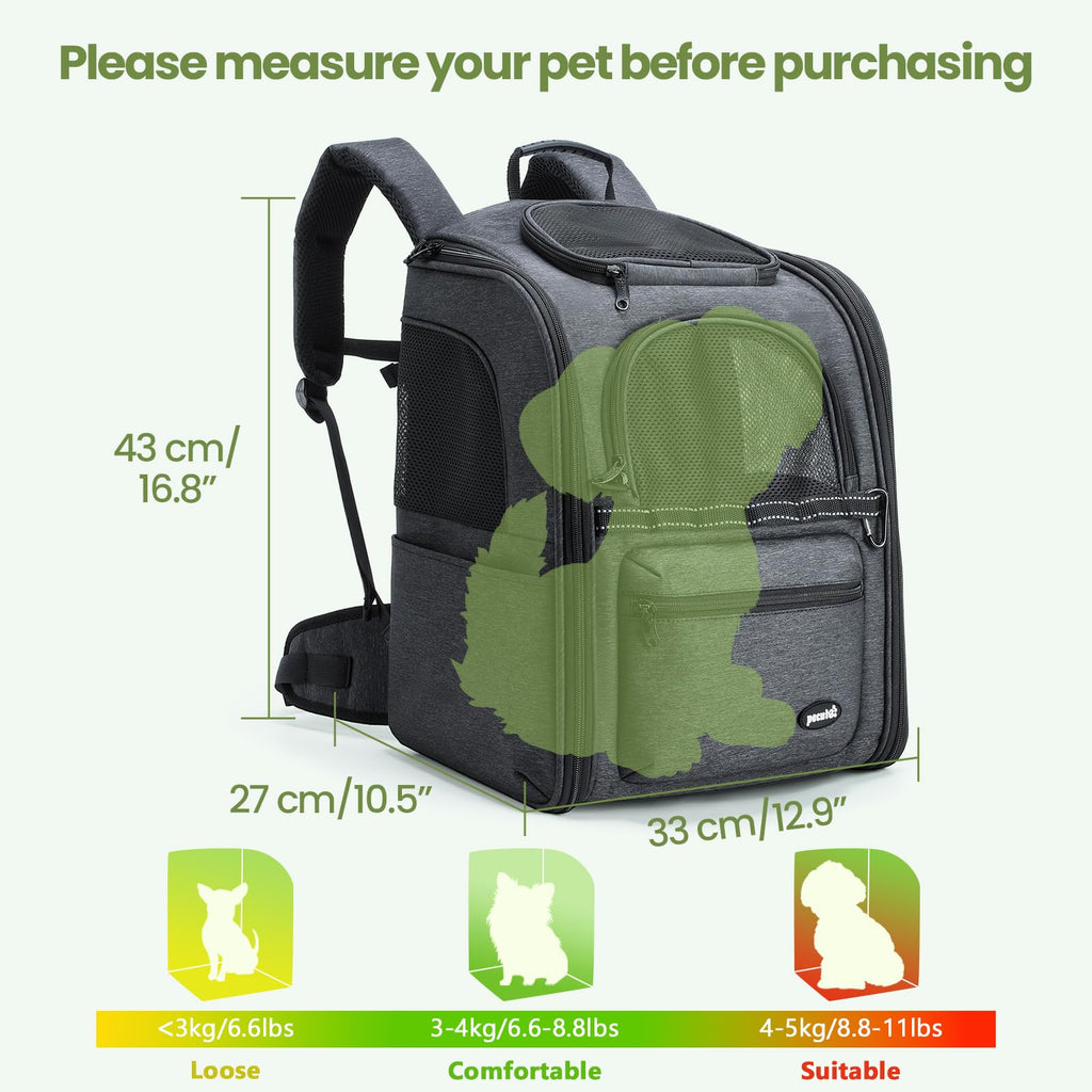 Ergonomic Breathable Cat Backpack Q87242
