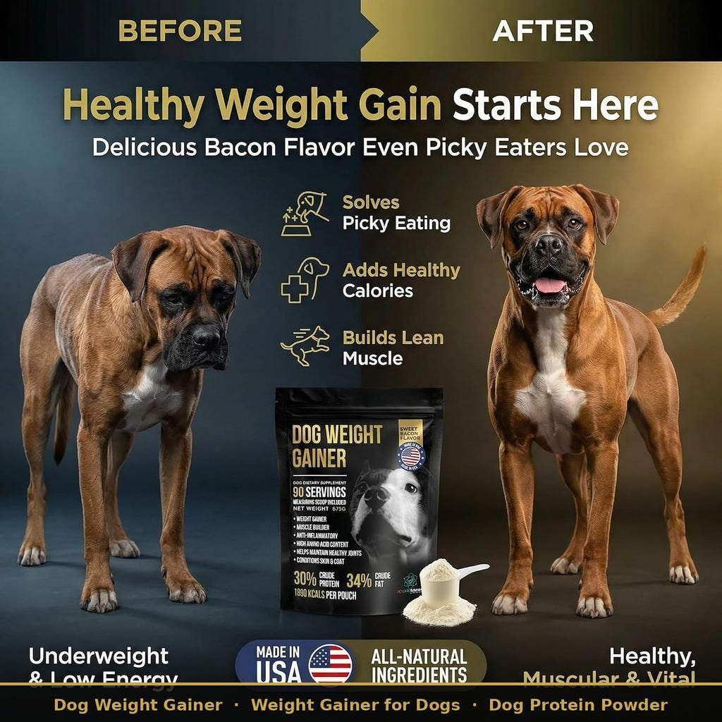 High Calorie Dog Weight Gainer 90 Servings 1.5 lbs V23563