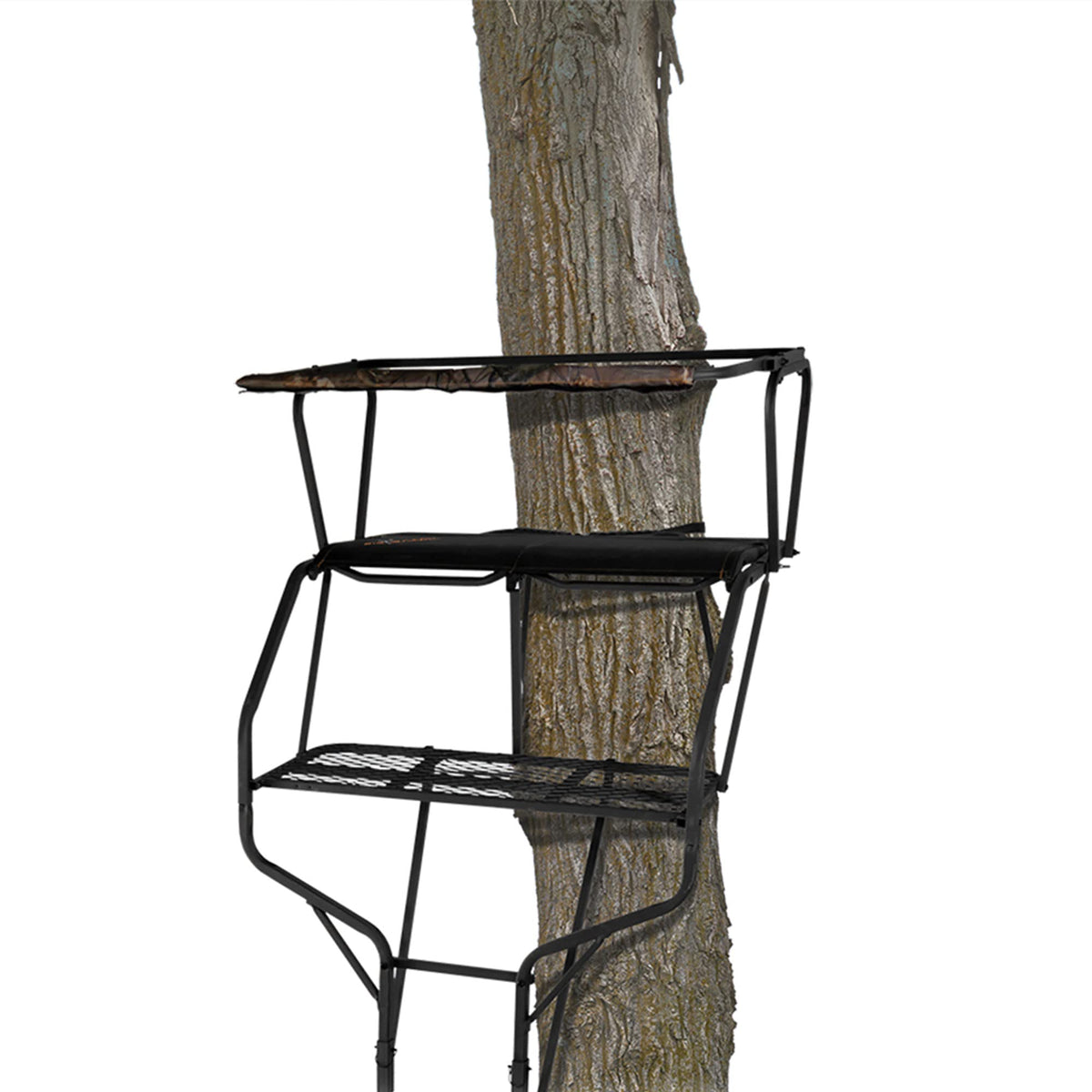 2 Person 18 Foot Tall Portable Hunting Tree Ladder Stand (2 Pack) B479