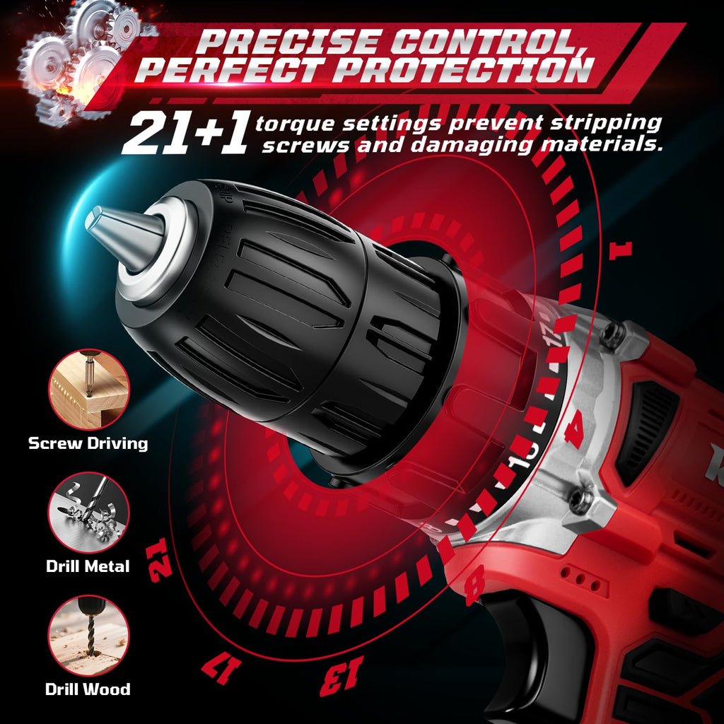 Cordless Drill Set J660