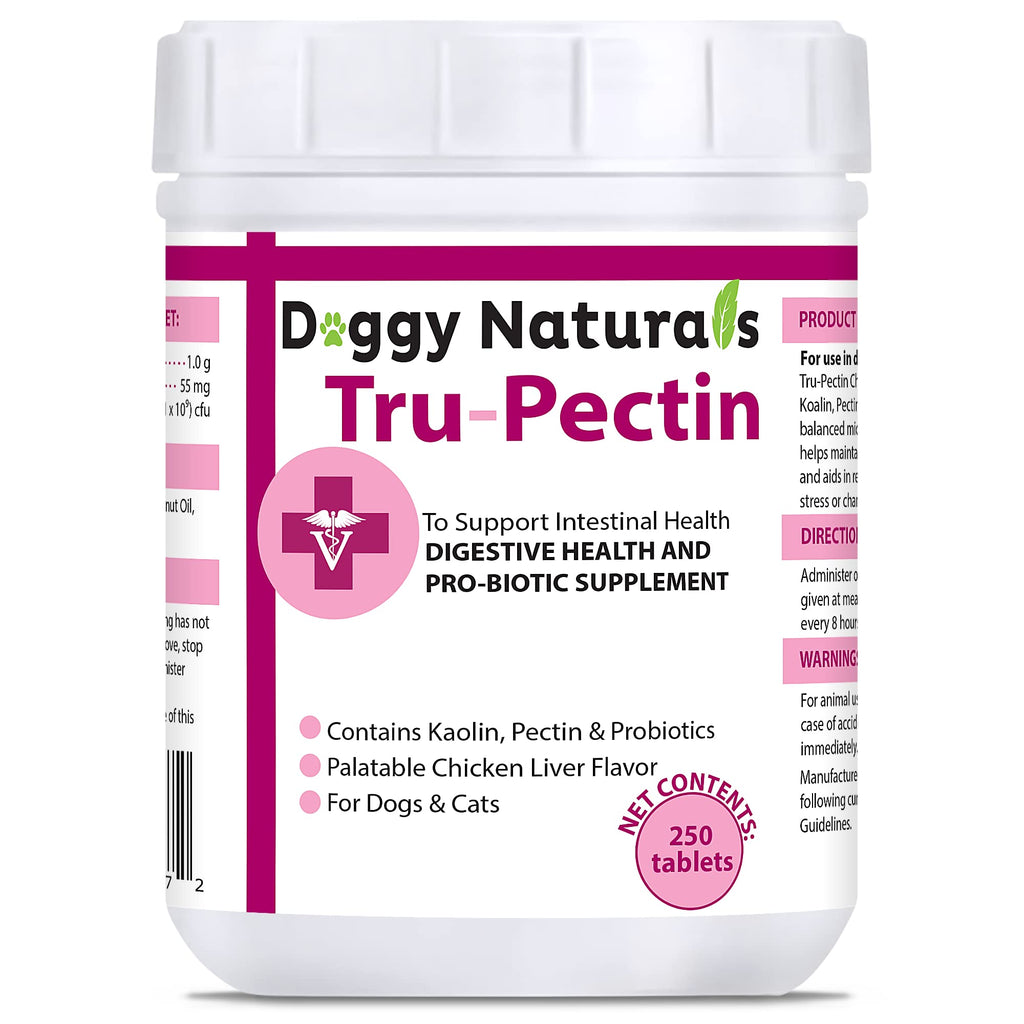 250 Tablets Chicken Liver Flavor Anti-Diarrheal for Dogs & Cats A679050