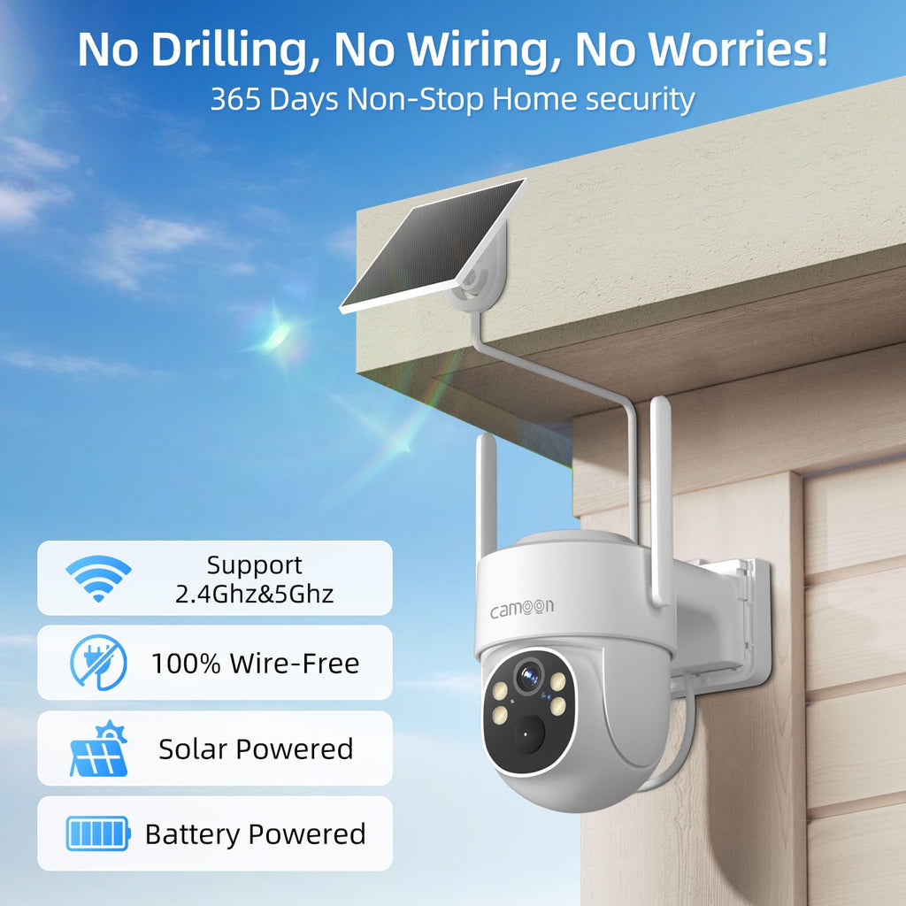 Solar Security Cameras Wireless Outdoor 4 Cameras R148
