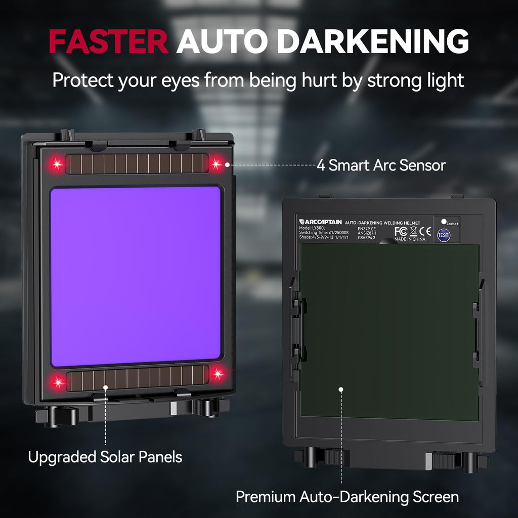Auto Darkening Welding Helmet G827