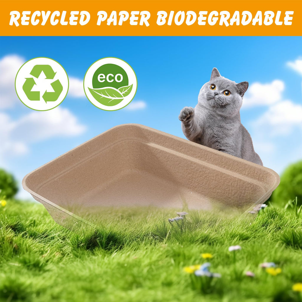 Disposable Cat Litter Box 9-Pack P170