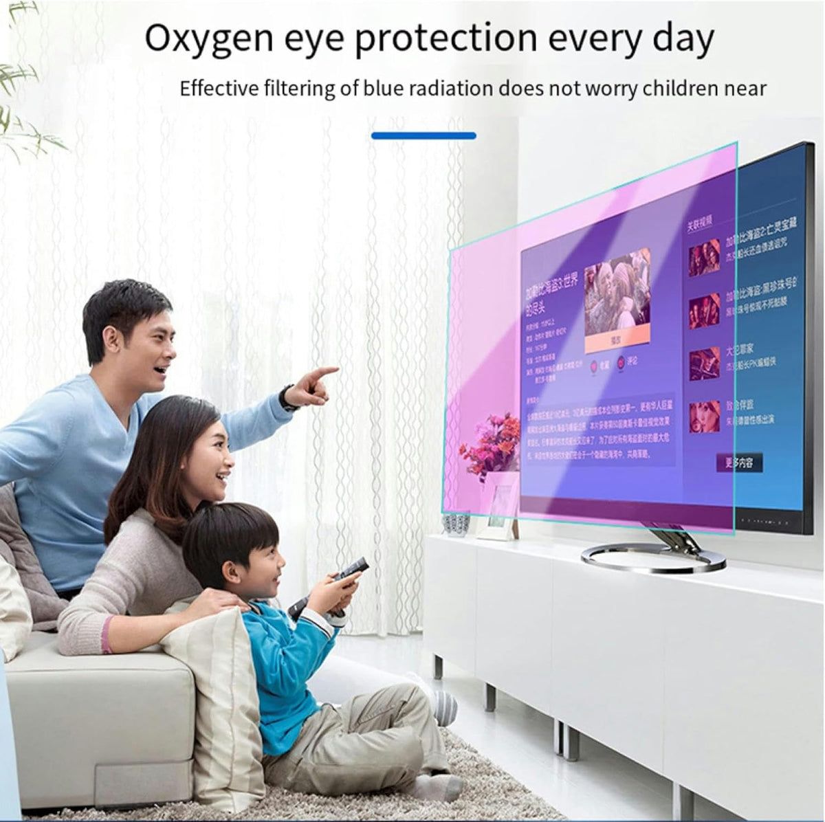 Matte Anti-Glare TV Screen Protector Film O79963
