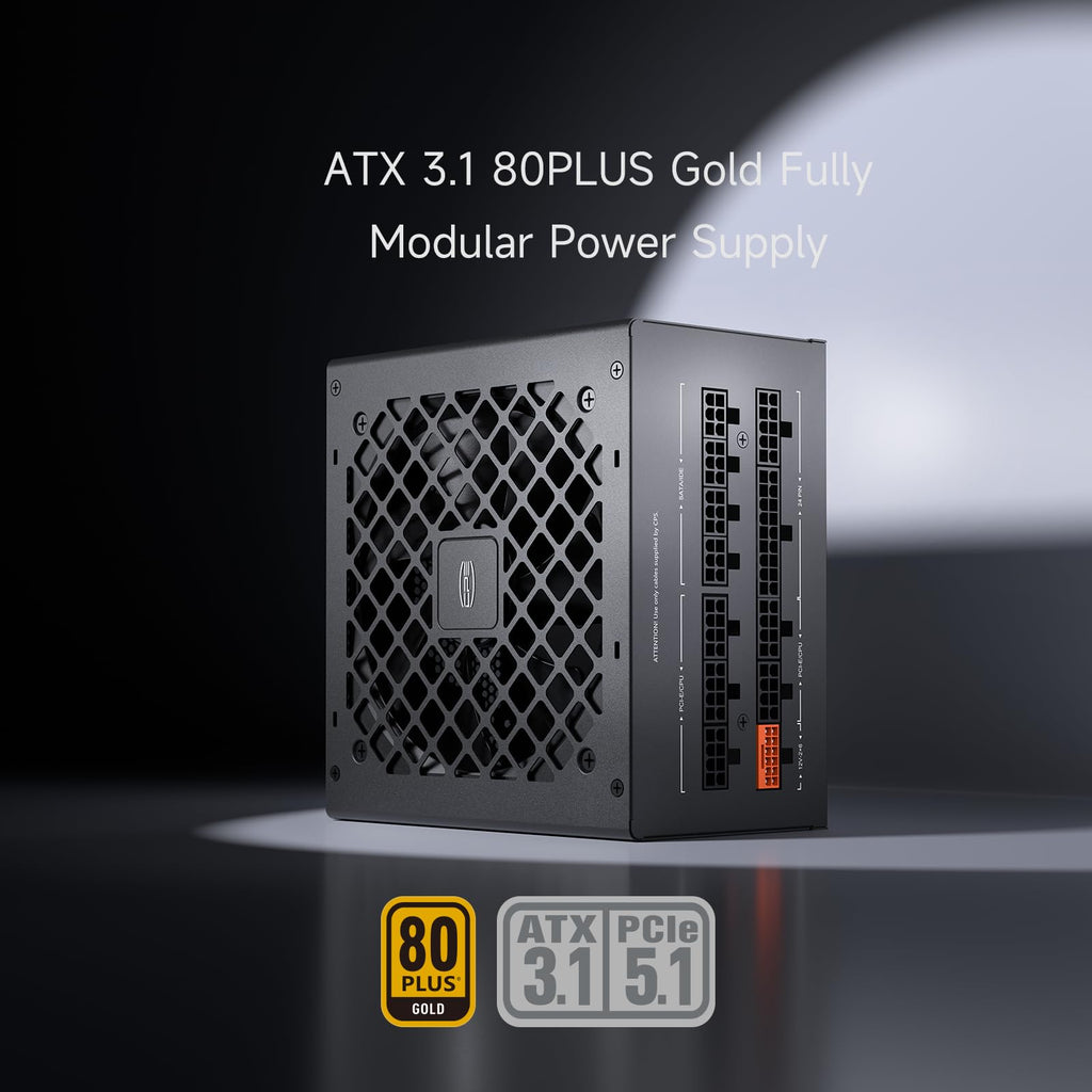 750W Fully Modular ATX 3.1 80 Plus Gold Power Supply Q20291