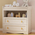 Beige Baby Dresser with Changing Table Top I267934