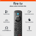 Alexa Voice Remote Pro with Remote Finder and Backlit Buttons B338