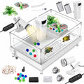 Small Turtle Tank Kit with Adjustable Lamp and Filter H27217