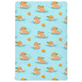 Soft Breathable Microfiber Crib Sheet, Fits Standard Size 28in x 52in K3655