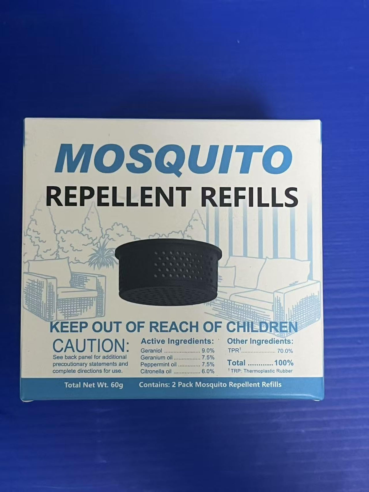 Mosquito Repellent Device Refills 2 Pack C639