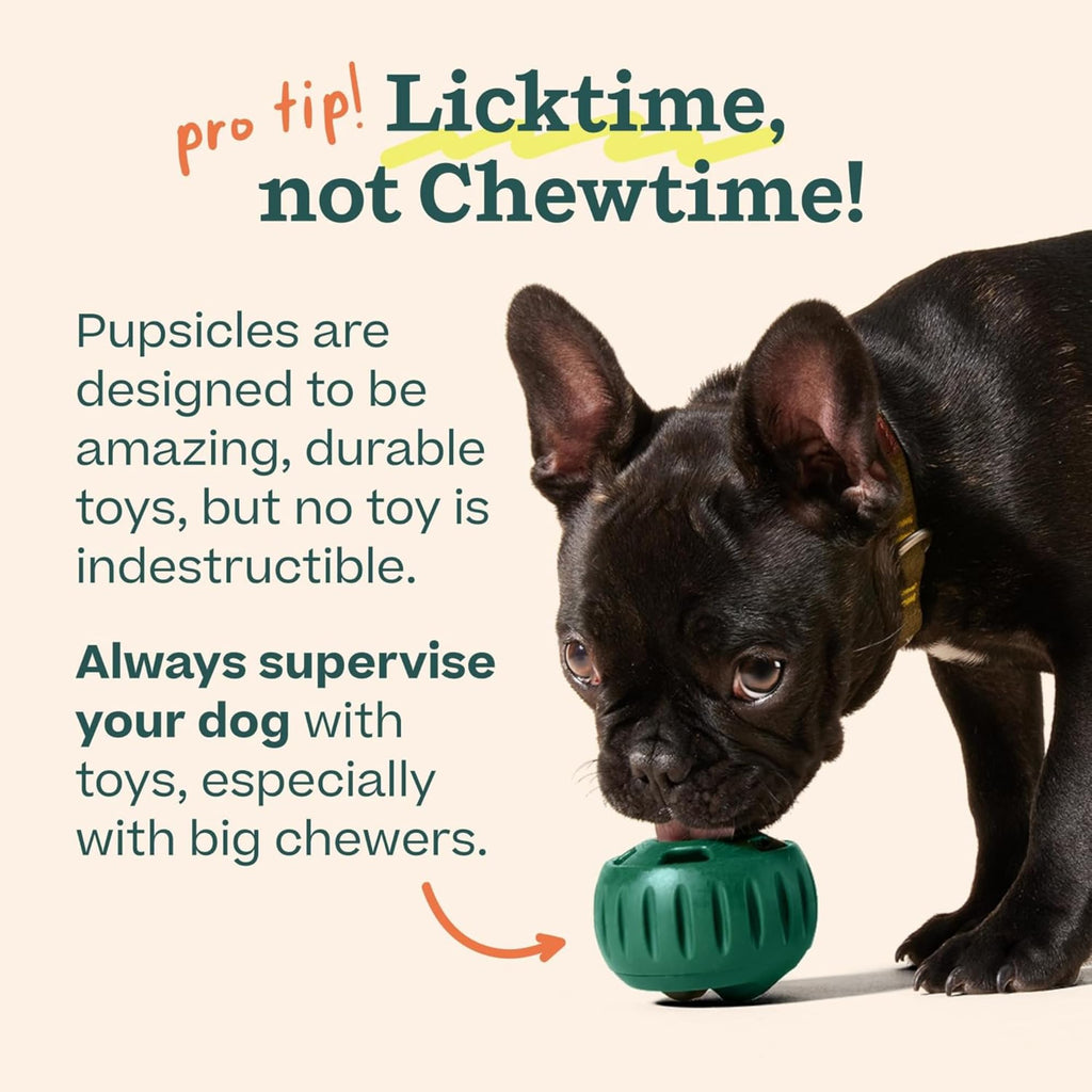 Interactive Dog Ball Toy 25-75 lbs Green U957165