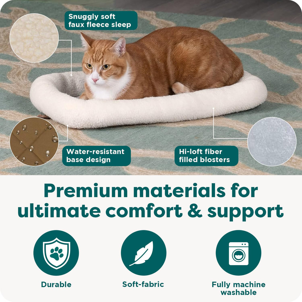Extra Small Sherpa Fleece Dog Bed H84491