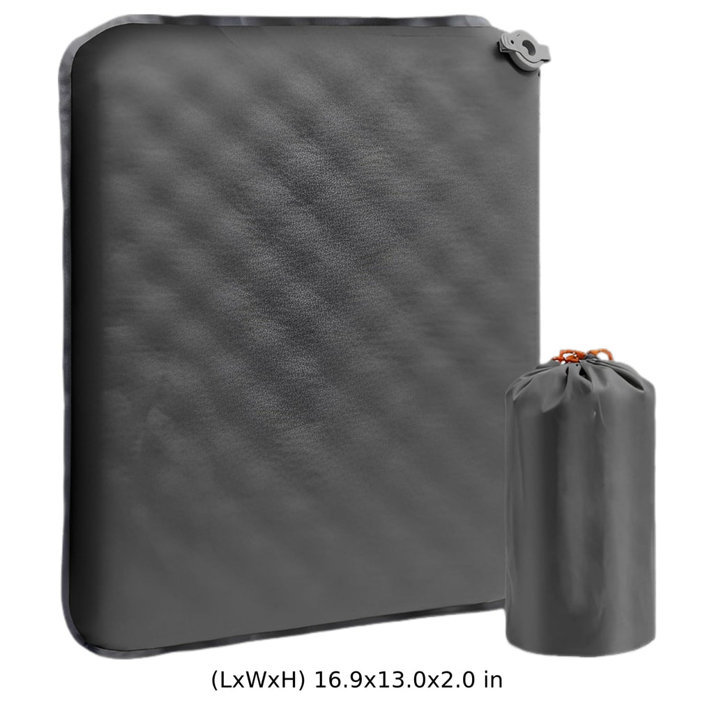 2 Pcs Inflatable Seat Cushion Lightweight Nylon TPU P6140