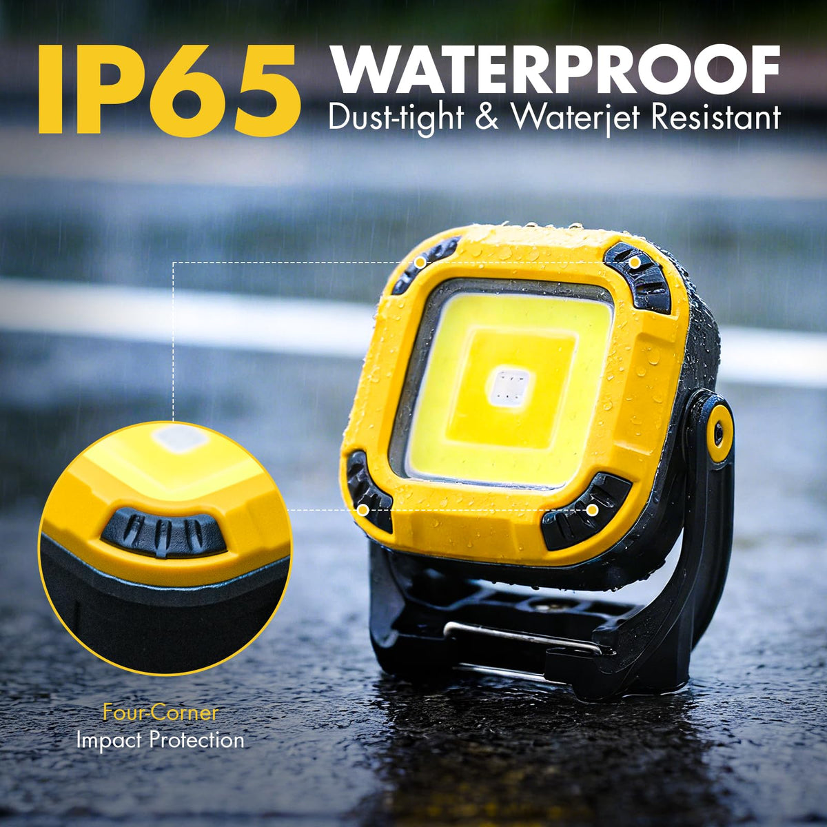 Rechargeable Magnetic Work Light V66649