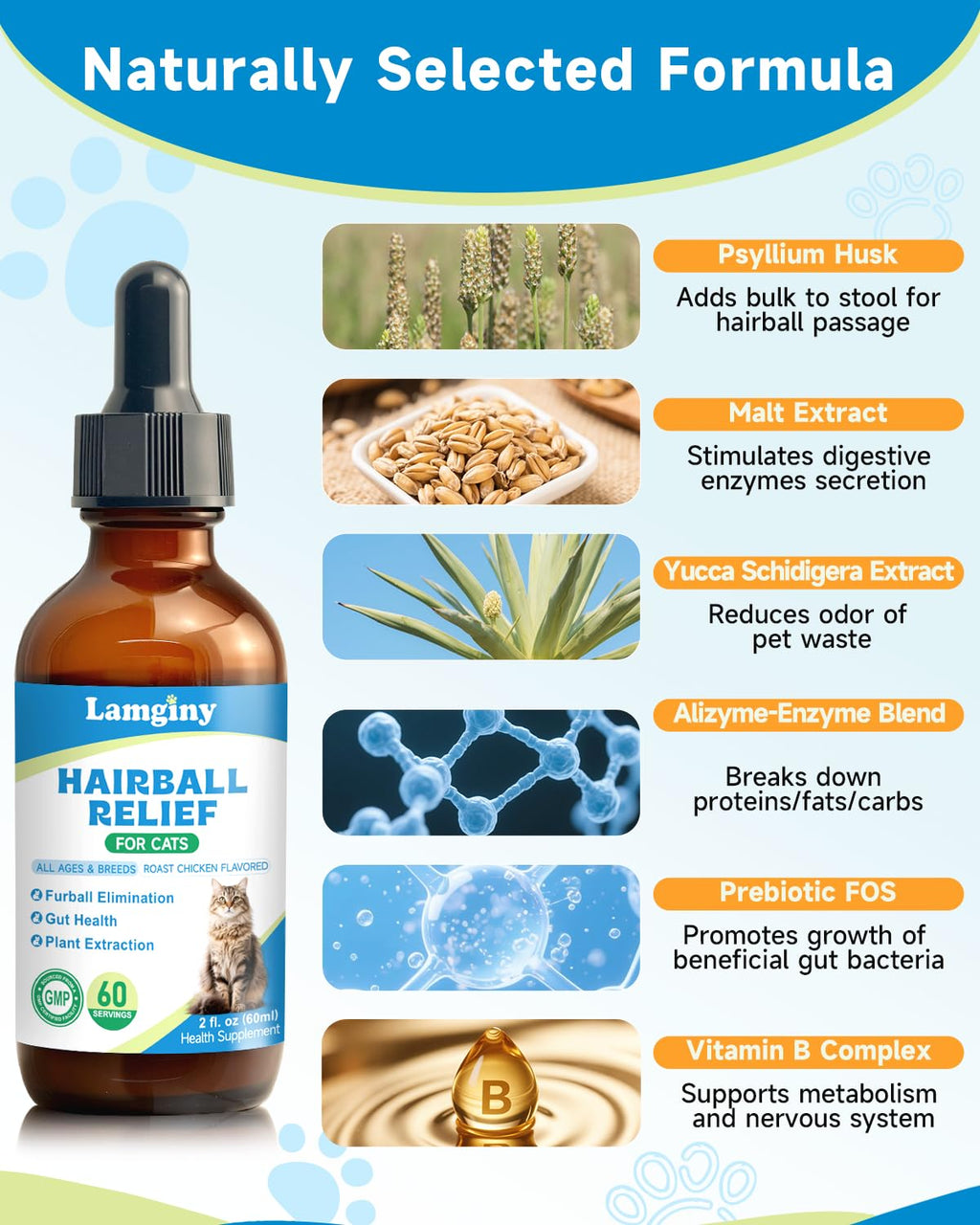 Cat Hairball Remedy J993