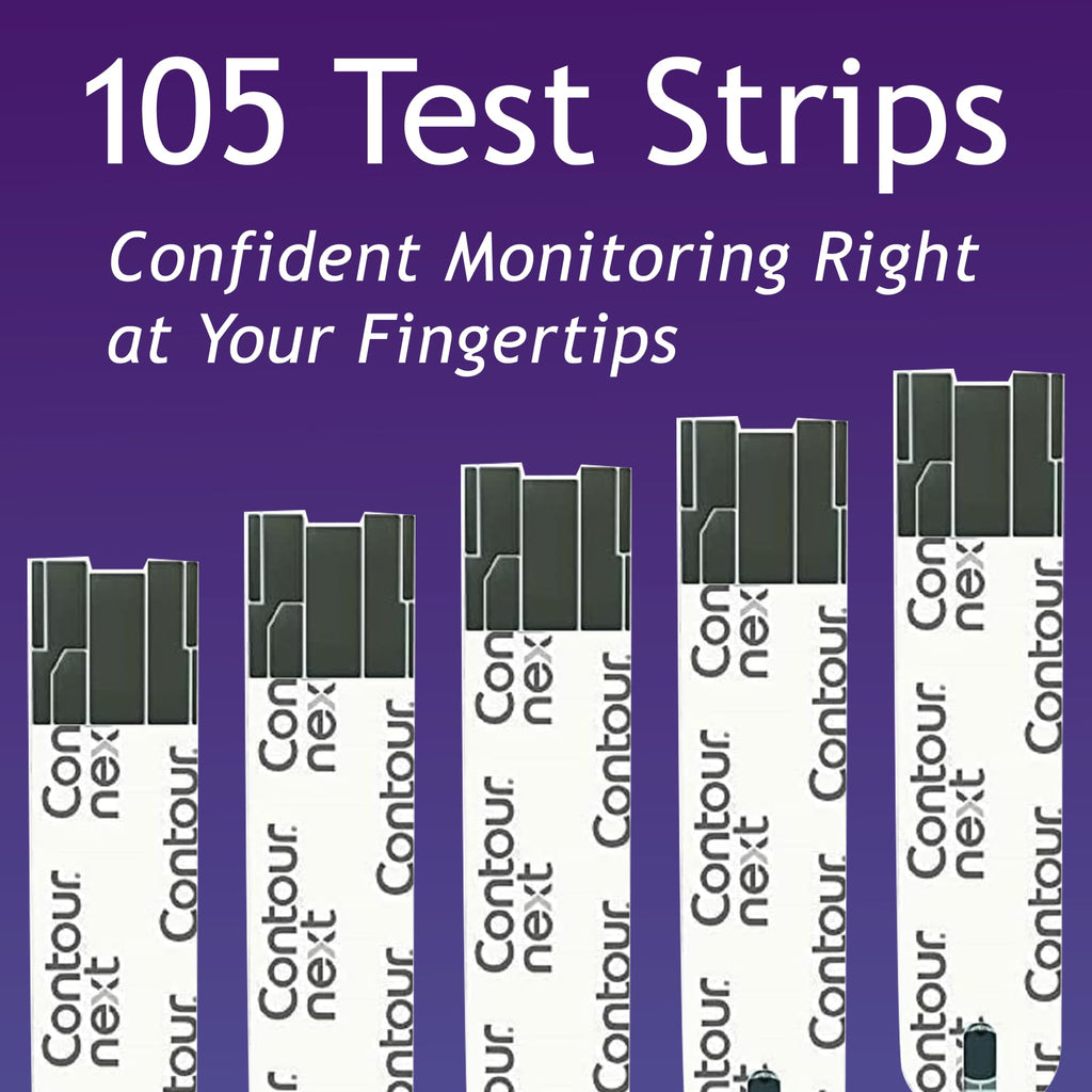 Blood Glucose Test Strips 105 Count M56813