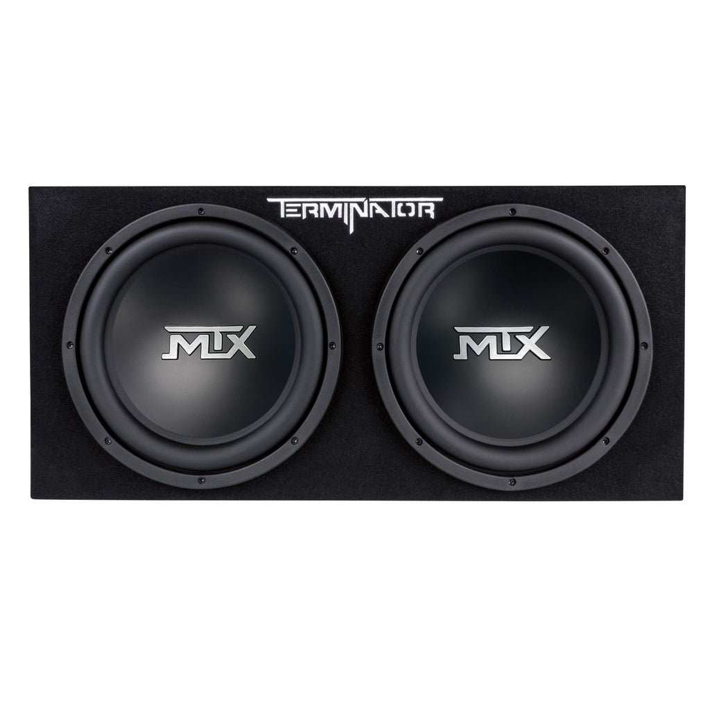 Dual 12" Subwoofer Box, Mono Amp, & Wiring Kit V63547