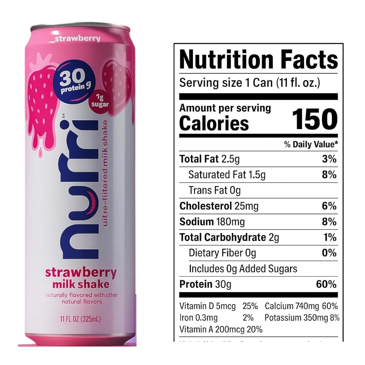 30g Protein Lactose Free Protein Shake 12 Cans N580187