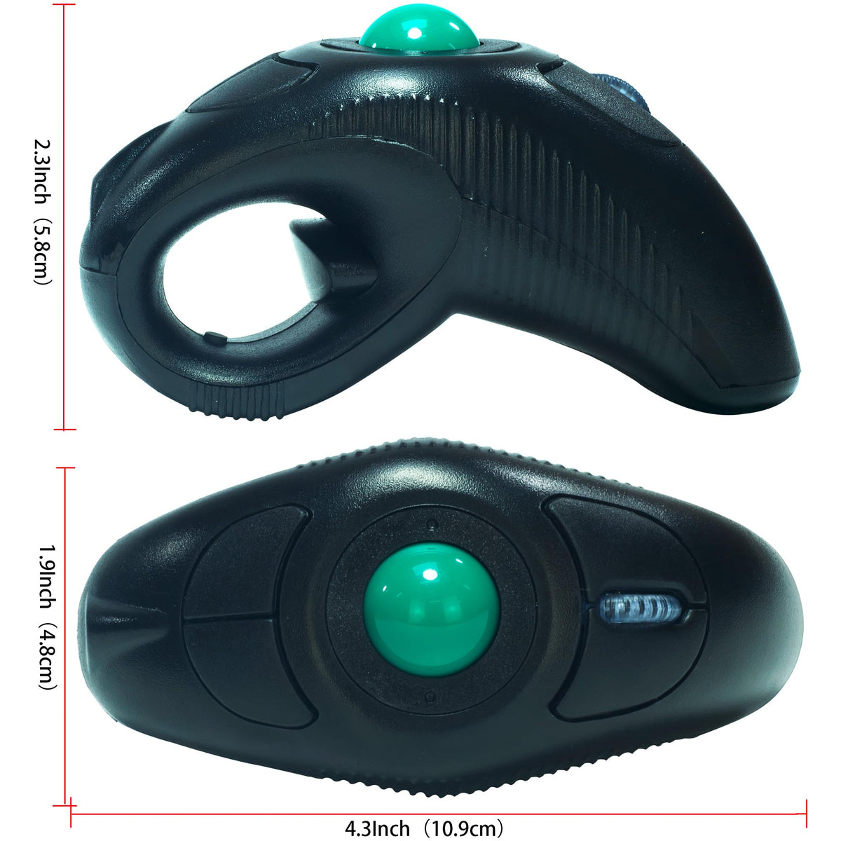 Wireless Trackball Mouse with Roller Ball Z222