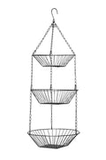 3-Tier Chrome Hanging Baskets X7596