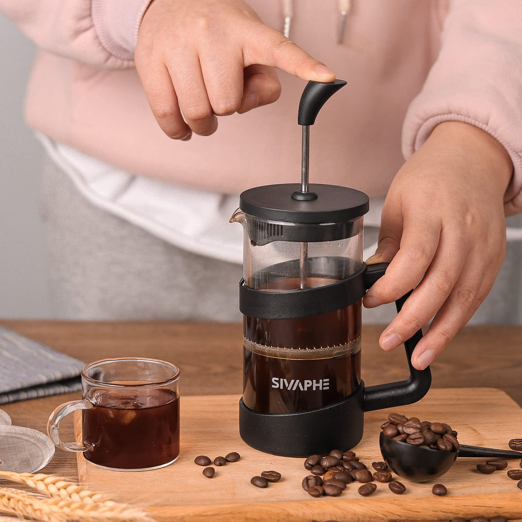 Small 12oz French Press Coffee Maker X9635