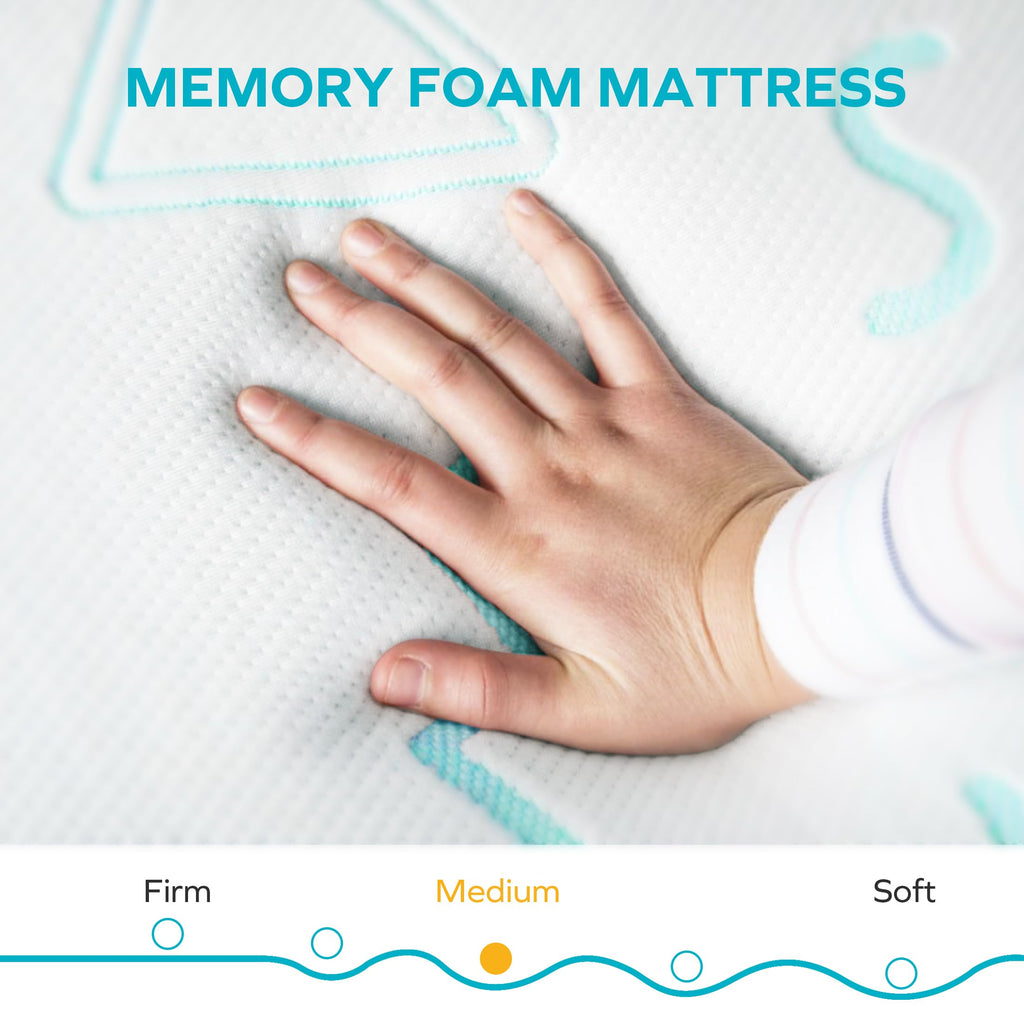 5 Inch Twin Size Memory Foam Mattress B558944