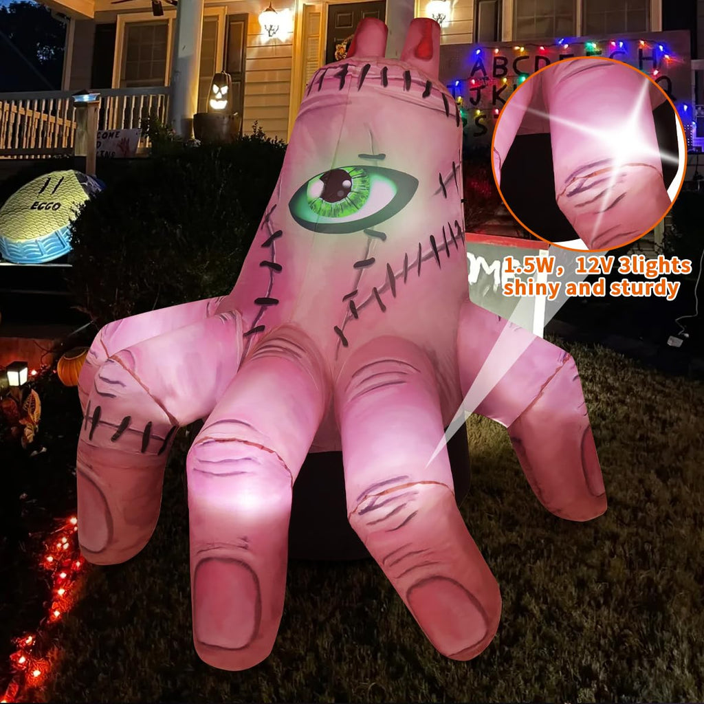 6 FT Halloween Inflatables with Built-in LEDs A74485