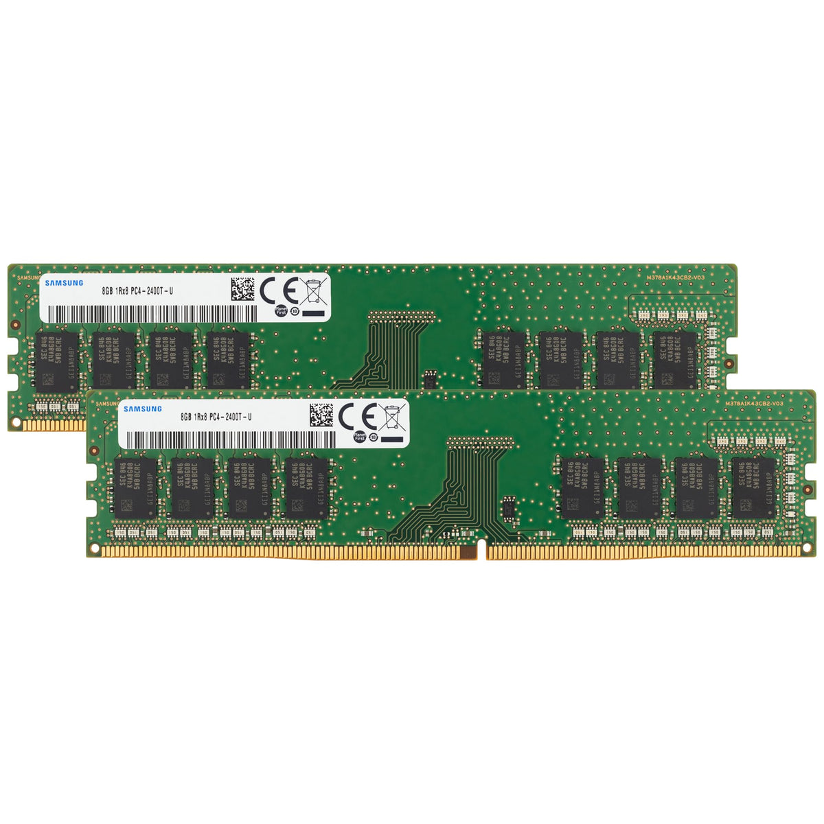 16GB DDR4 2400MHz CL17 Non-ECC DIMM Desktop RAM Memory V917906