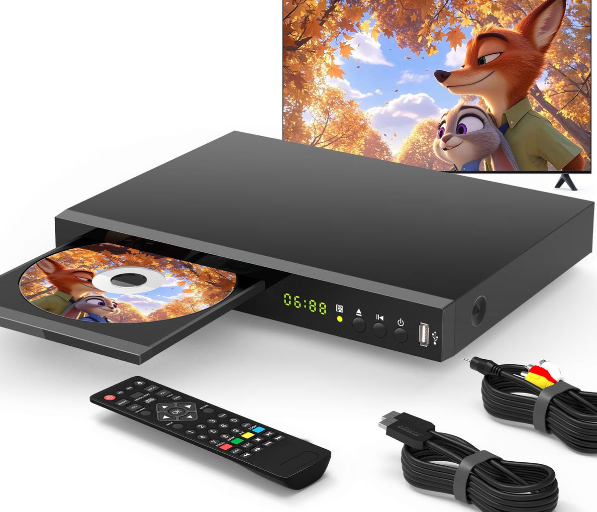 Blu Ray DVD Player 1080P Full HD S831628
