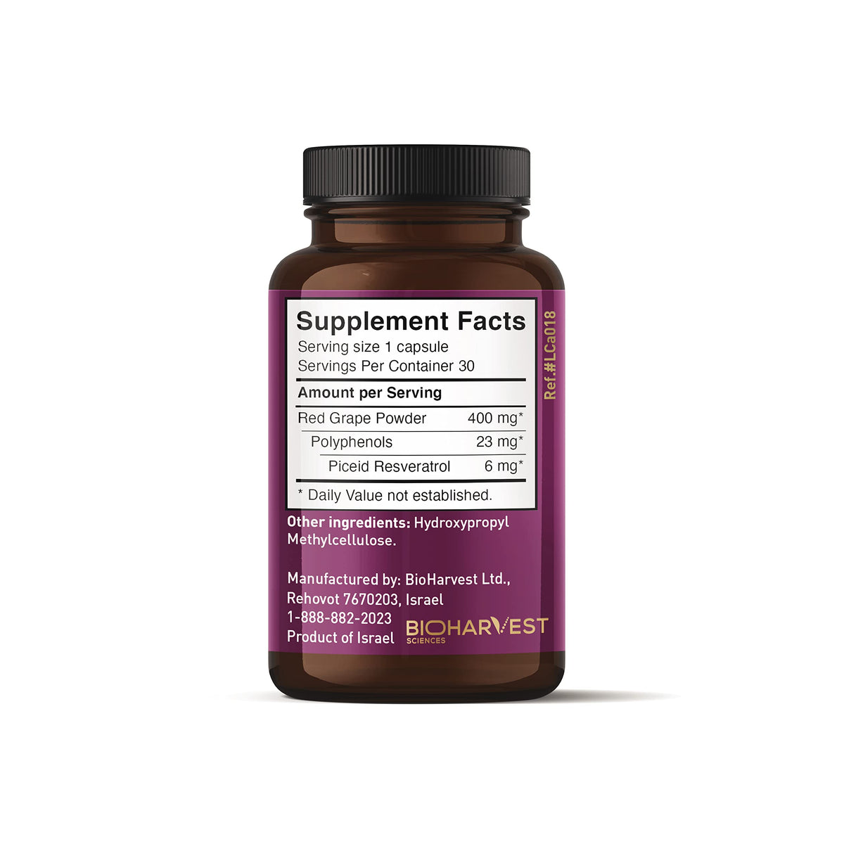 Resveratrol Capsules 30 Count B4298