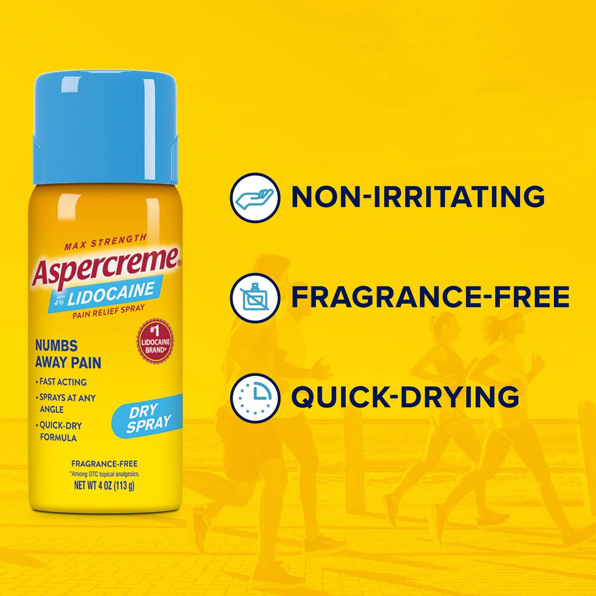 Lidocaine Dry Spray 4 oz P54660