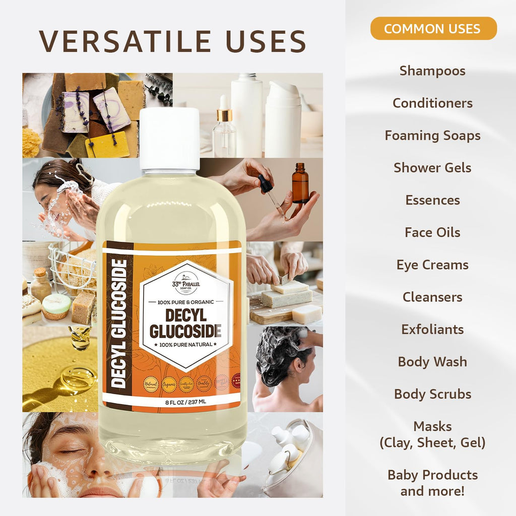 Decyl Glucoside Liquid Surfactant 16 oz N774649