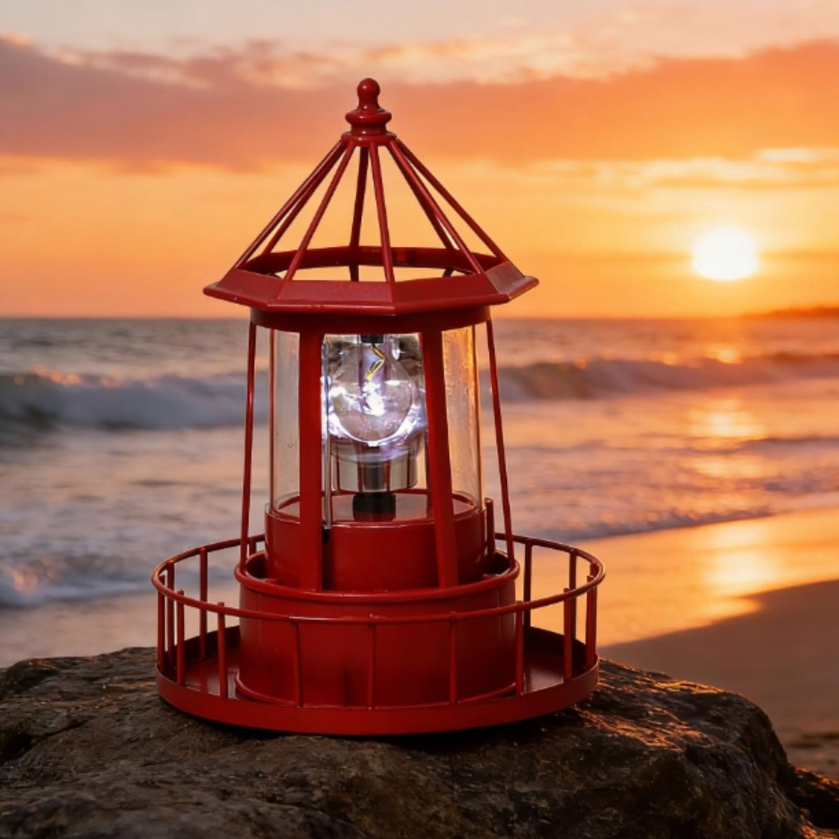 Solar Lighthouse Lamp P762467