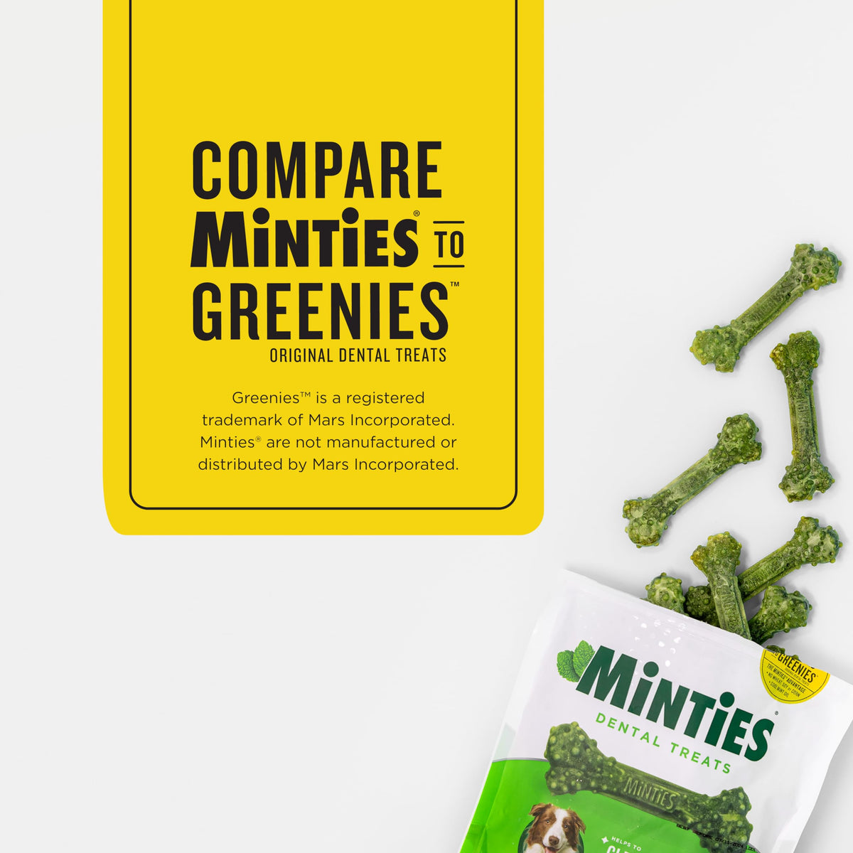 Mint Dental Chews for Dogs 36 Ct O282