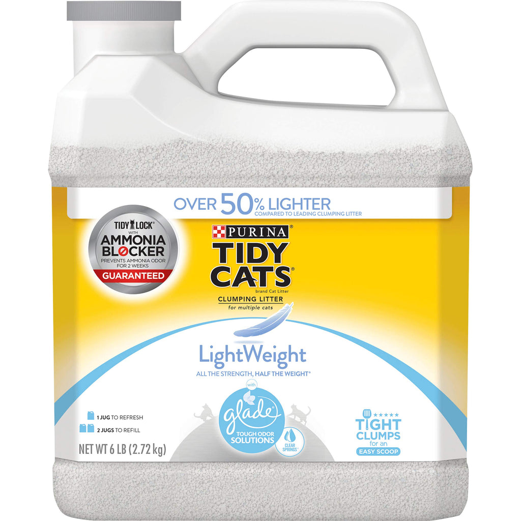 Clumping Low Dust Lightweight Cat Litter 6 lb D363166