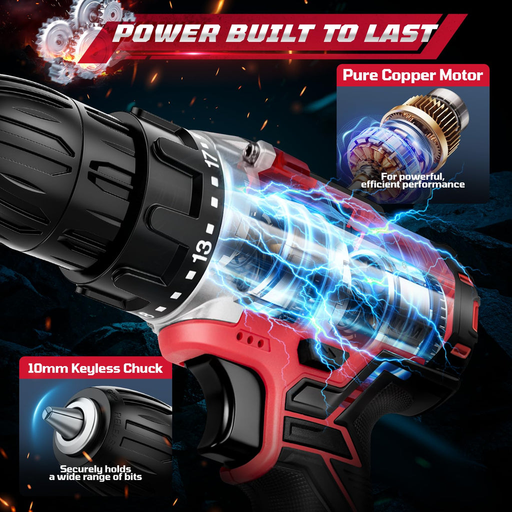 Cordless Drill Set J660