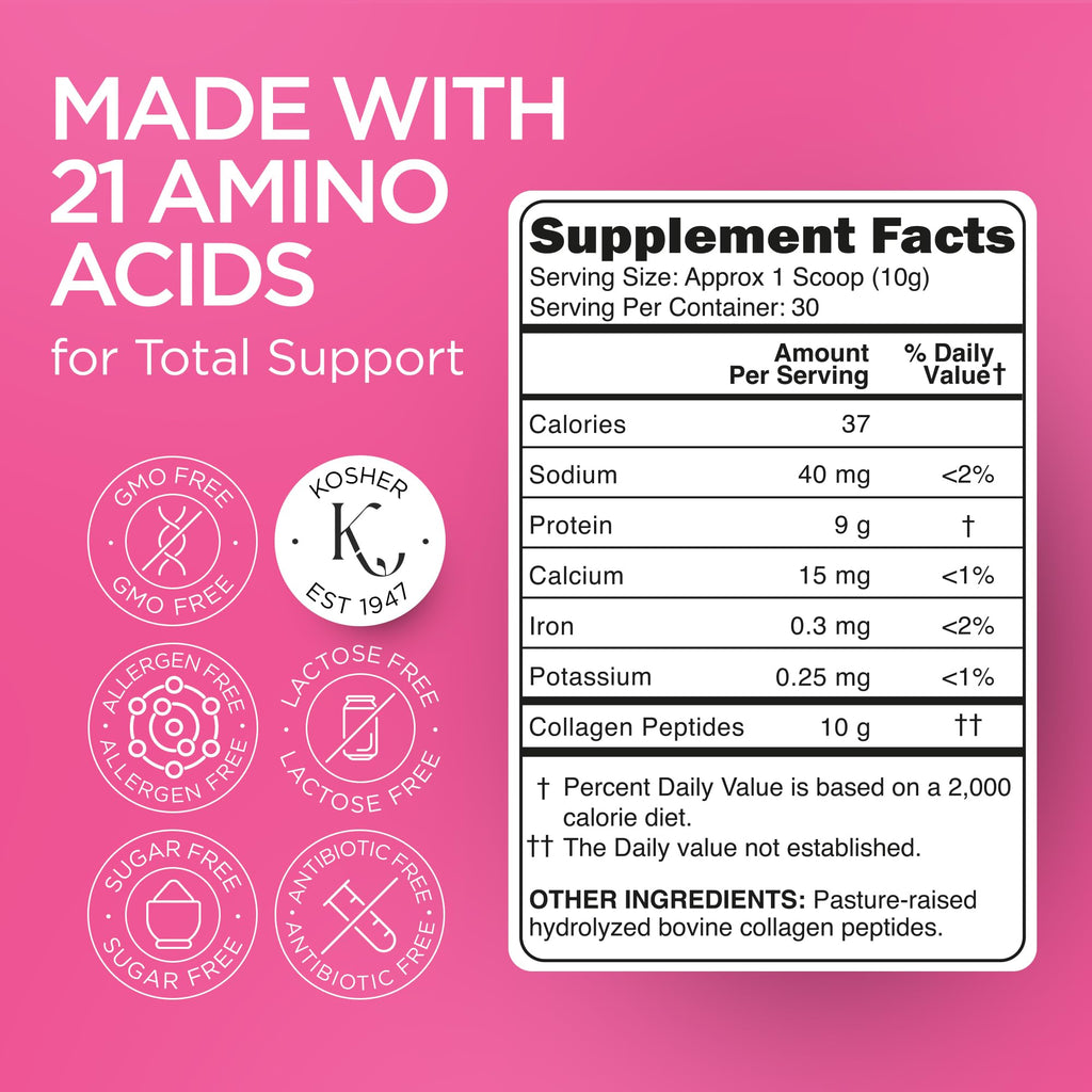 Hydrolyzed Collagen Peptides Powder 5Lb Q680