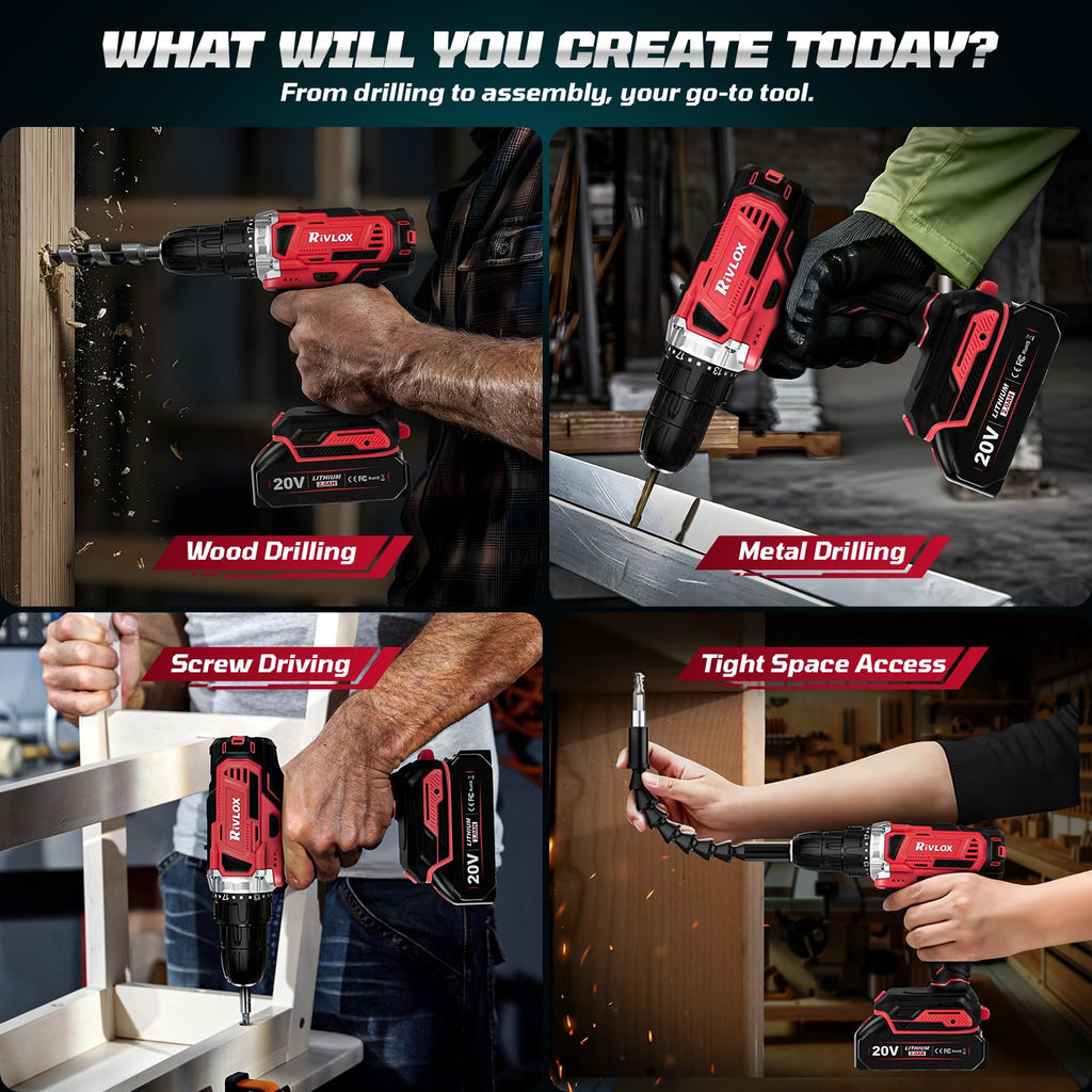 Cordless Drill Set J660