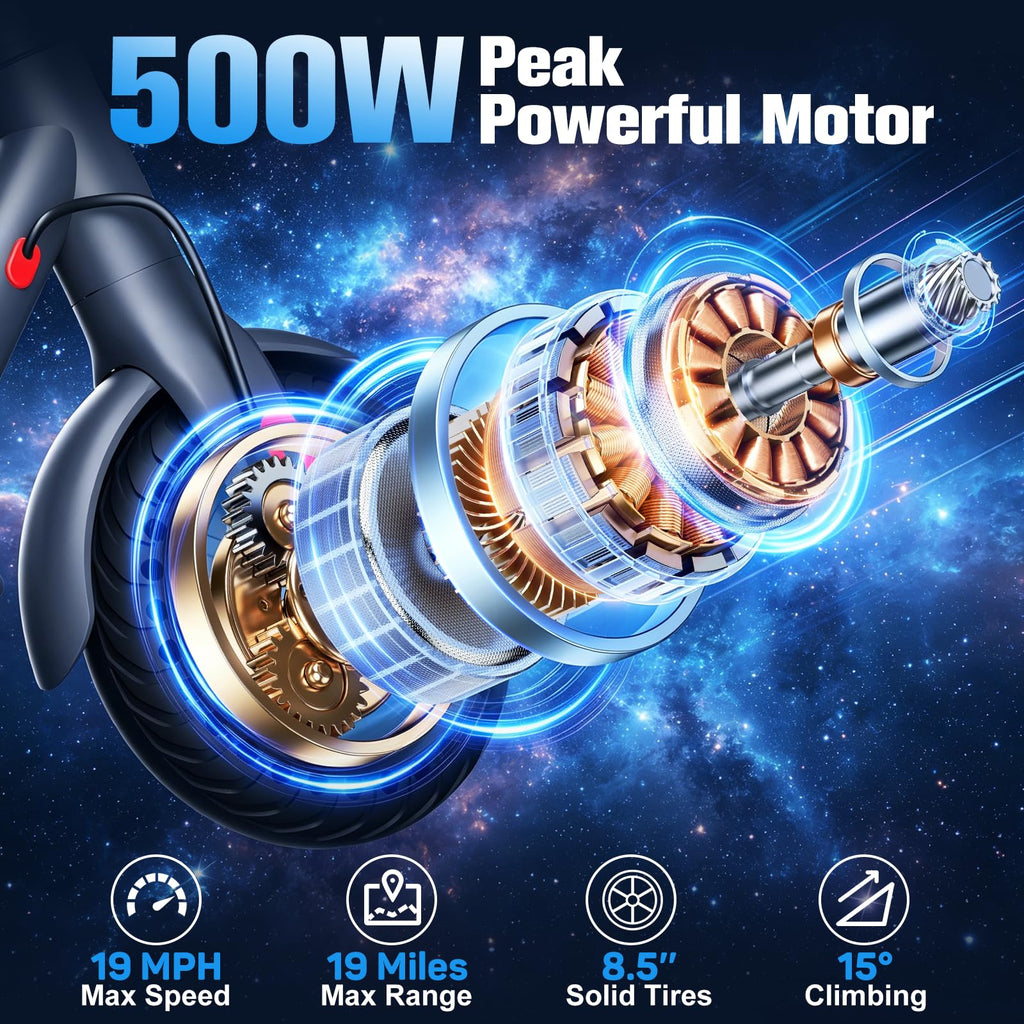 Electric Scooter 500W Motor 8.5'' Tire D136193