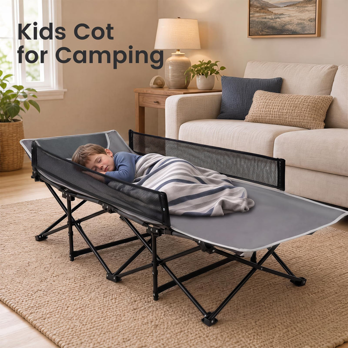 Foldable Kids Cot D663274