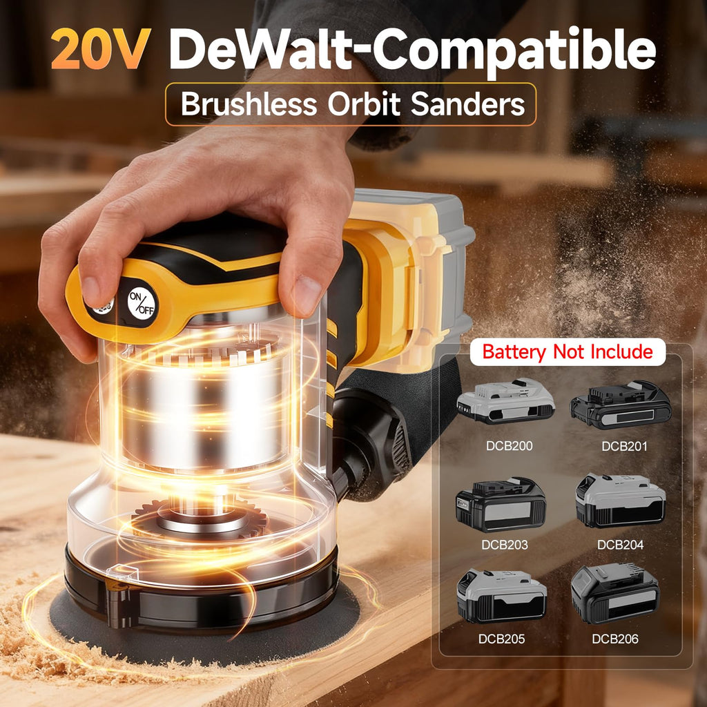 Cordless Random Orbital Sander L872