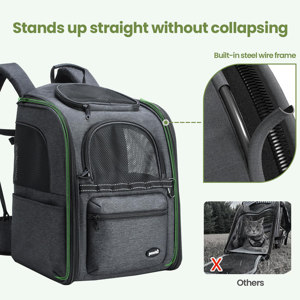 Ergonomic Breathable Cat Backpack Q87242