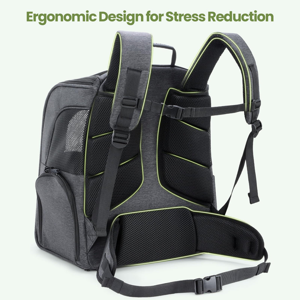 Ergonomic Breathable Cat Backpack Q87242